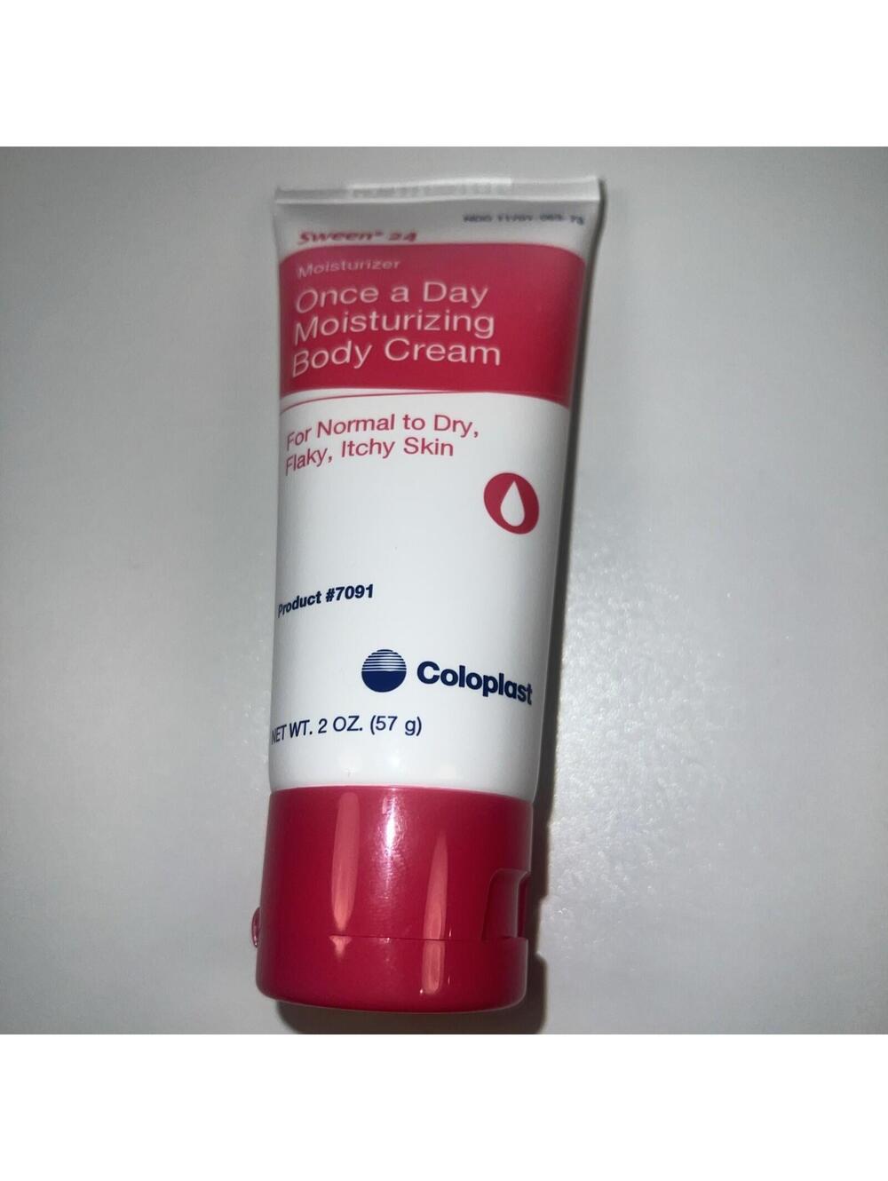 New Sween 24 Once A Day Hand And Body Moisturizing Cream 2 oz Tube